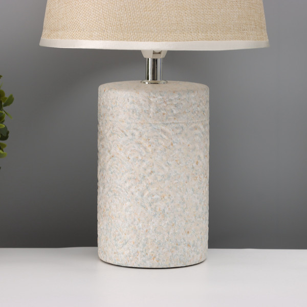 Изображение товара Прикроватная лампа Risalux Волны 10683281 (серый/бежевый)