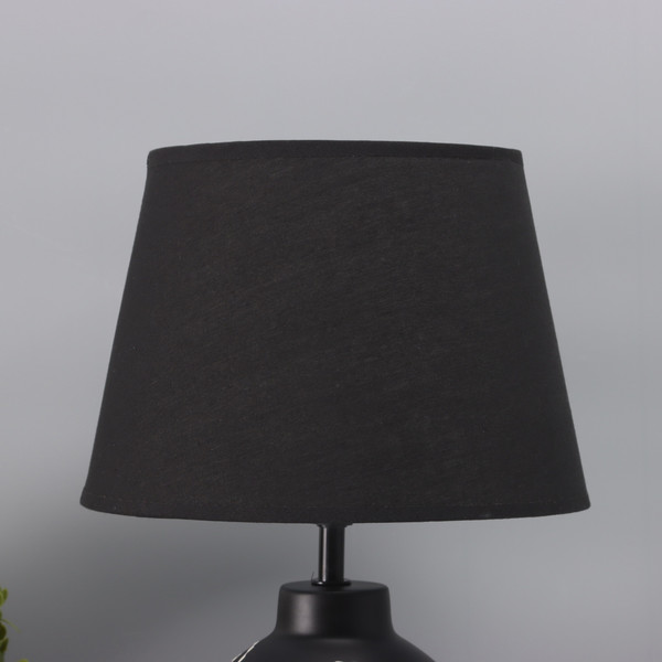 Изображение товара Прикроватная лампа Risalux Луиза 10689382 (черный/белый)