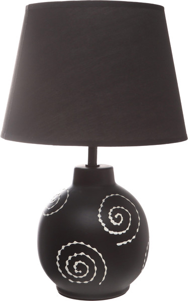 Изображение товара Прикроватная лампа Risalux Луиза 10689382 (черный/белый)