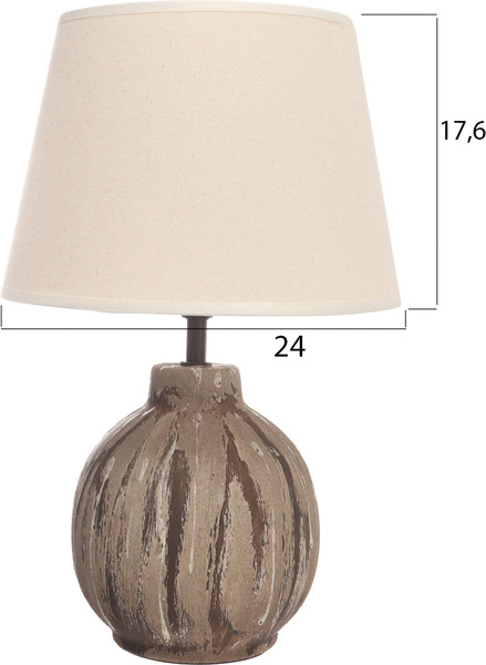 Изображение товара Прикроватная лампа Risalux Луиза 10689383 (кофе со сливками)