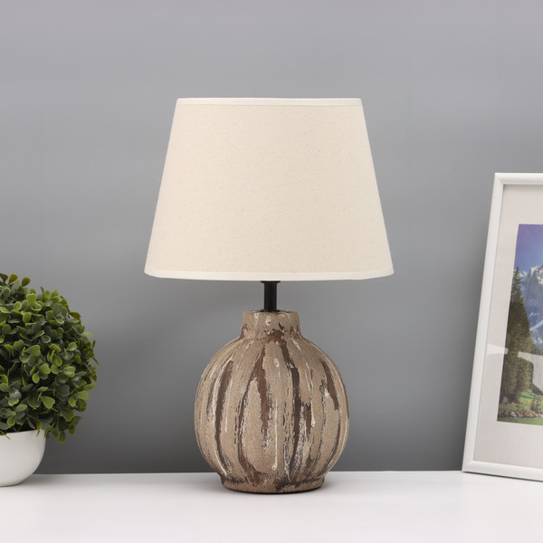 Изображение товара Прикроватная лампа Risalux Луиза 10689383 (кофе со сливками)