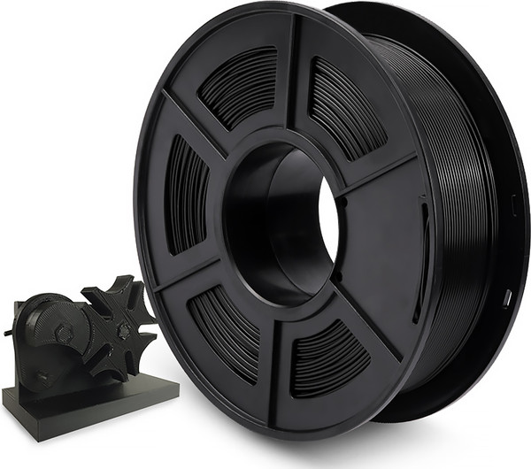 Изображение товара Пластик для 3D-печати NV Print NV-3D-PLA-P-BLACK (1.75мм, 1кг, черный)