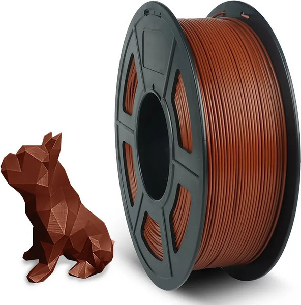 Изображение товара Пластик для 3D-печати NV Print NV-3D-PLA-P-CHOCOLATE (1.75мм, 1кг, шоколадный)