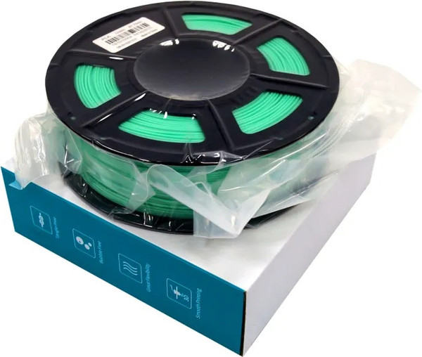 Изображение товара Пластик для 3D-печати NV Print NV-3D-PLA-GREEN (1.75мм, 1кг, зеленый)