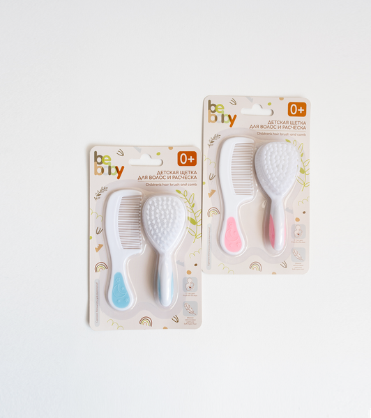 Изображение товара Набор для ухода за волосами детский Be Baby R-01R (розовый)