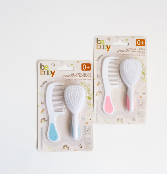 Изображение товара Набор для ухода за волосами детский Be Baby R-01R (голубой)