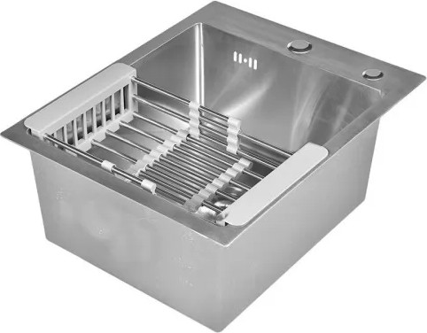 Изображение товара Мойка кухонная Wisent WS-34050/GER013 (с сифоном, дозатором и коландером)