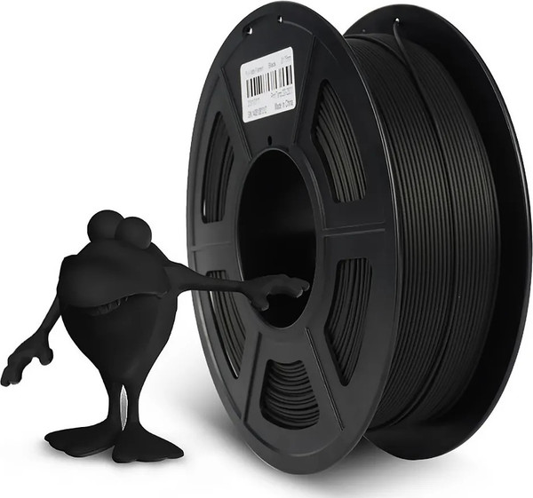 Изображение товара Пластик для 3D-печати NV Print NV-3D-PLA-MATTE-BLACK (1.75мм, 1кг, матовый черный)