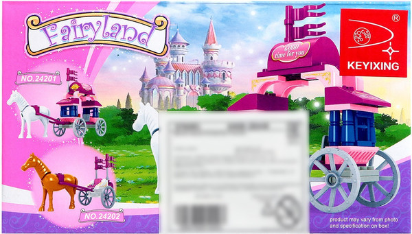 Изображение товара Конструктор Keyixing Карета 24201 / 576091