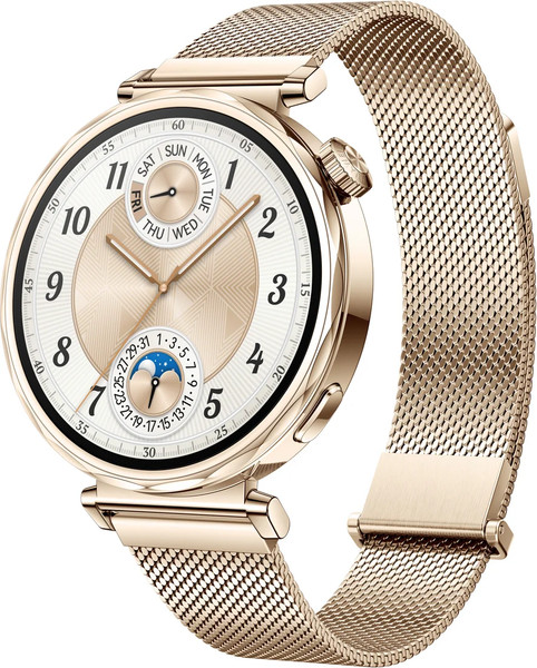 Изображение товара Умные часы Huawei Watch GT 5 41mm JNA-B19 / 55020DGX (золотой миланский ремешок)