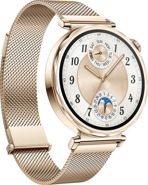 Изображение товара Умные часы Huawei Watch GT 5 41mm JNA-B19 / 55020DGX (золотой миланский ремешок)