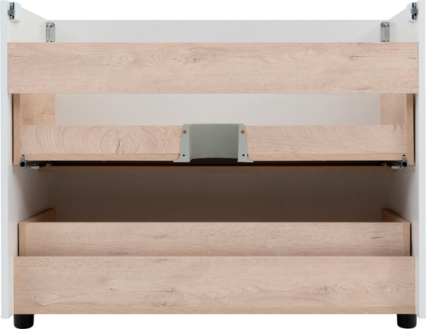 Изображение товара Тумба под умывальник Aquanet Ирис New 100 / 339257 (белый глянцевый)