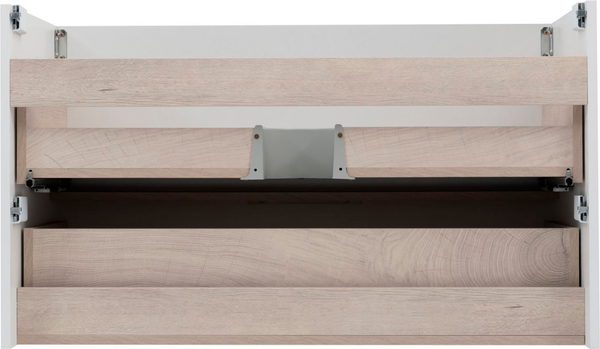 Изображение товара Тумба под умывальник Aquanet Ирис New 100 / 339280 (белый глянцевый)