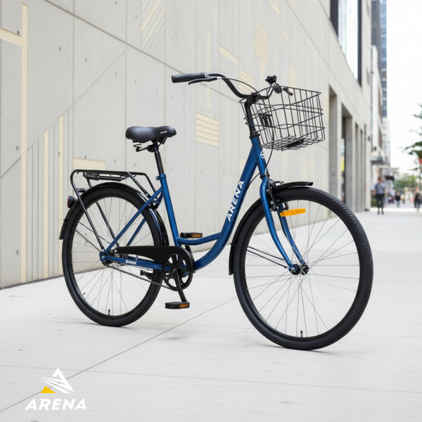 Изображение товара Велосипед Arena Street 28 2025 (17, синий, разобранный, в коробке)