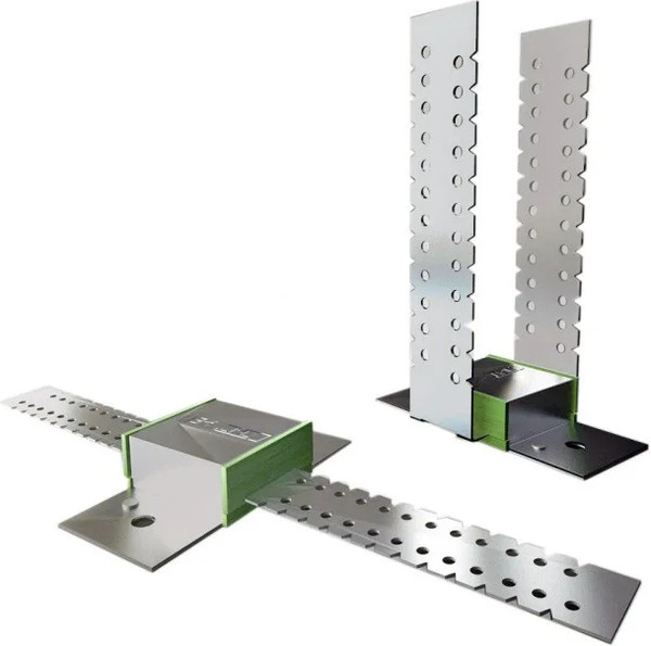 Изображение товара Подвес потолочного профиля Techno Sonus Сонокреп ЕП Sylomer 20 (155мм)