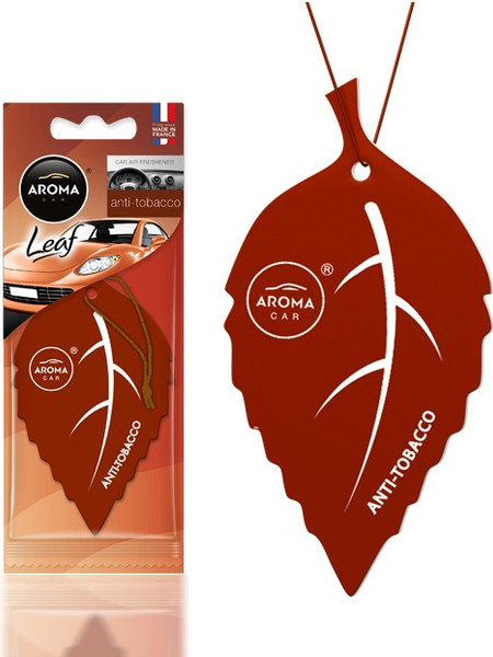 Изображение товара Ароматизатор автомобильный Aroma Car Leaf Anti Tobacco