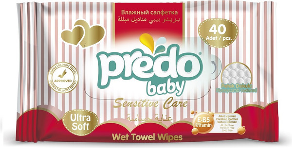 Изображение товара Влажные салфетки детские Predo baby (40шт)