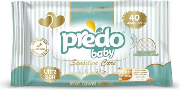 Изображение товара Влажные салфетки детские Predo baby (40шт)