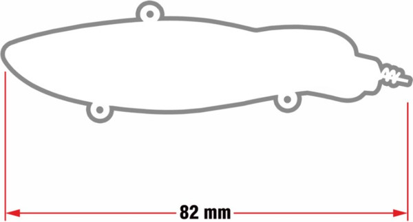 Изображение товара Воблер Ecopro Мышь 82мм 28г 092 / EPVM82/28S-092 (Pink Delirium)