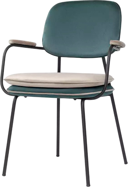 Изображение товара Стул Bergenson Bjorn Pea / BB0000699 (сине-зеленый/бежевый)