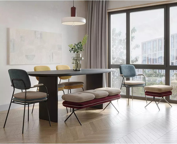 Изображение товара Стул Bergenson Bjorn Pea / BB0000699 (сине-зеленый/бежевый)