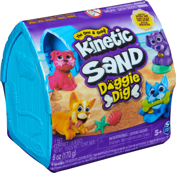 Изображение товара Набор для лепки Spin Master Kinetic Sand. Сюрприз с фигуркой / 43818