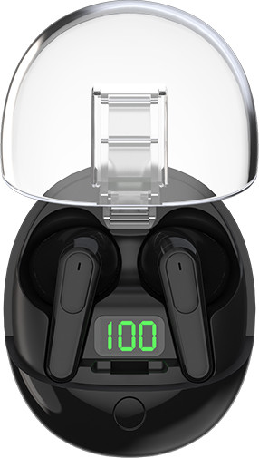 Изображение товара Беспроводные наушники Maxvi TWS MHF-114BT (черный)