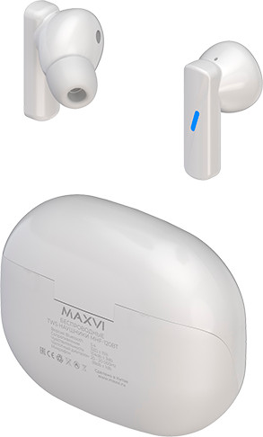 Изображение товара Беспроводные наушники Maxvi TWS MHF-120BT (белый)