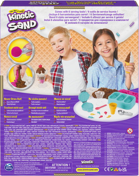 Изображение товара Набор для лепки Spin Master Kinetic Sand. Магазин мороженого / 43820
