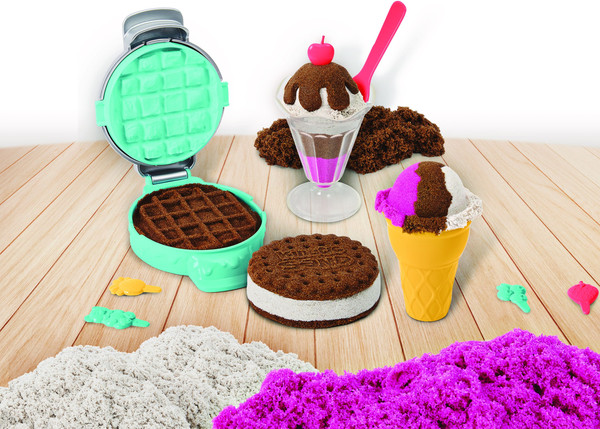 Изображение товара Набор для лепки Spin Master Kinetic Sand. Магазин мороженого / 43820