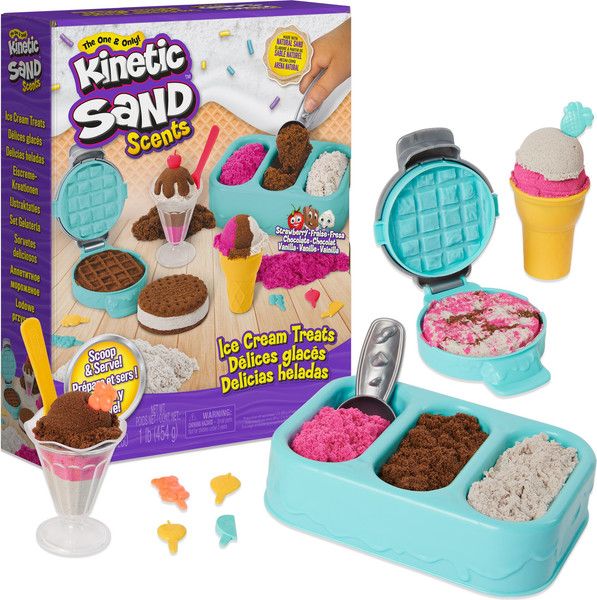 Изображение товара Набор для лепки Spin Master Kinetic Sand. Магазин мороженого / 43820
