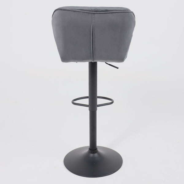 Изображение товара Стул AksHome Berlin (темно-серый велюр HCJ-40/черный)