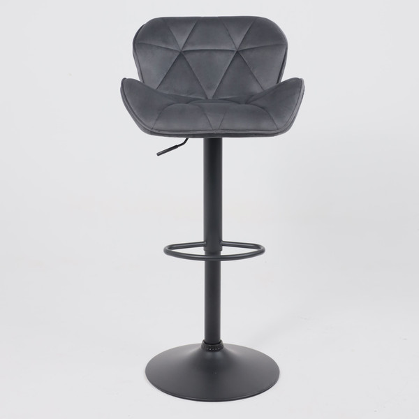 Изображение товара Стул AksHome Berlin (темно-серый велюр HCJ-40/черный)