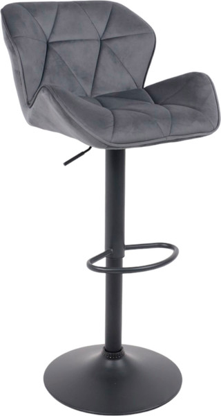 Изображение товара Стул AksHome Berlin (темно-серый велюр HCJ-40/черный)