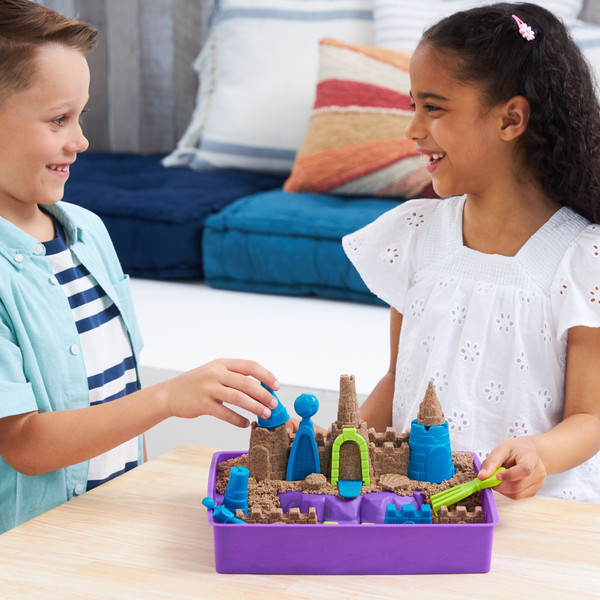 Изображение товара Набор для лепки Spin Master Kinetic Sand. Замок / 43822