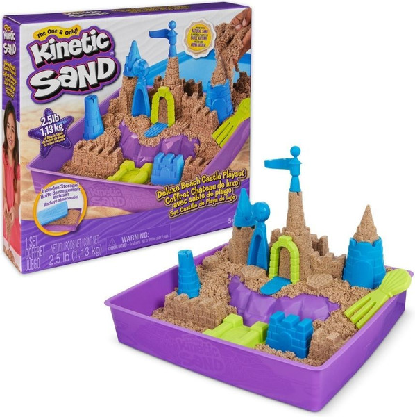 Изображение товара Набор для лепки Spin Master Kinetic Sand. Замок / 43822