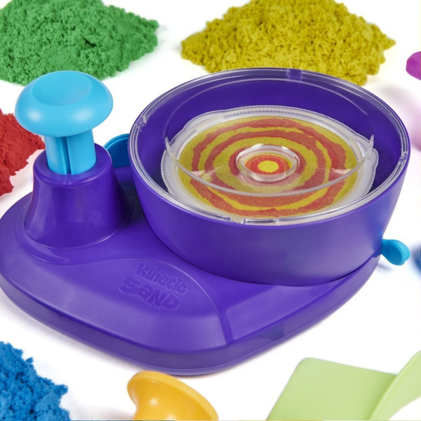 Изображение товара Кинетический песок Spin Master Kinetic Sand. Цветной вихрь / 43707