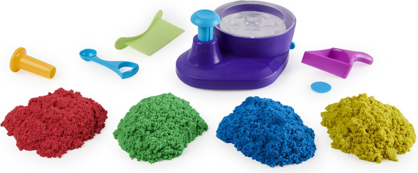 Изображение товара Кинетический песок Spin Master Kinetic Sand. Цветной вихрь / 43707