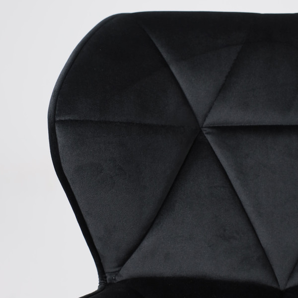 Изображение товара Стул барный AksHome Berlin GB (Seven 35 черный велюр/черный)