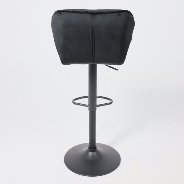 Изображение товара Стул барный AksHome Berlin GB (Seven 35 черный велюр/черный)