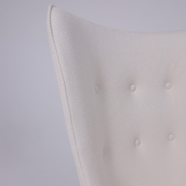 Изображение товара Кресло офисное AksHome Bella XL chrome Buble White 15 (букле/белый)