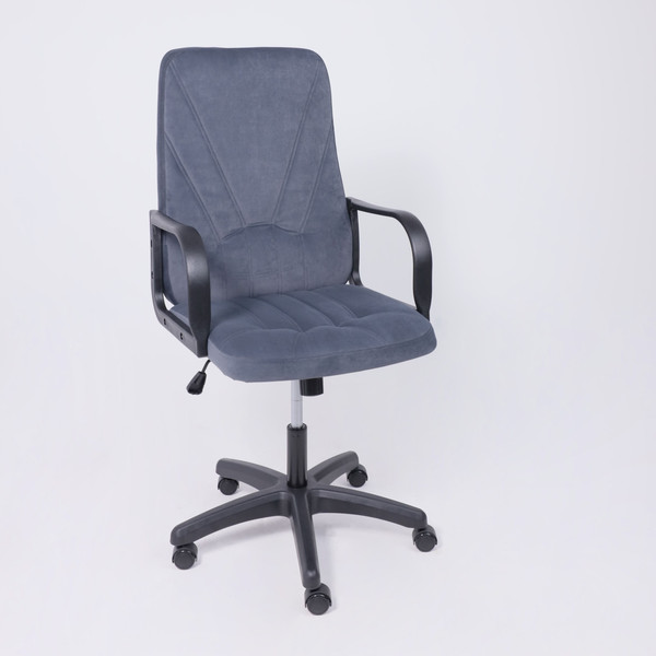 Изображение товара Кресло офисное AksHome Менеджер 01 (Kiton 713/велюр графит)