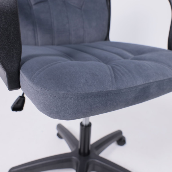 Изображение товара Кресло офисное AksHome Менеджер 01 (Kiton 713/велюр графит)