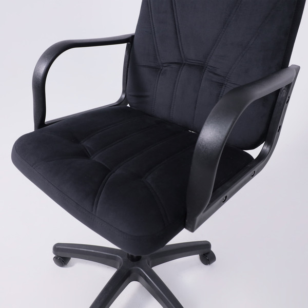 Изображение товара Кресло офисное AksHome Менеджер 01 (Seven 035/велюр черный)
