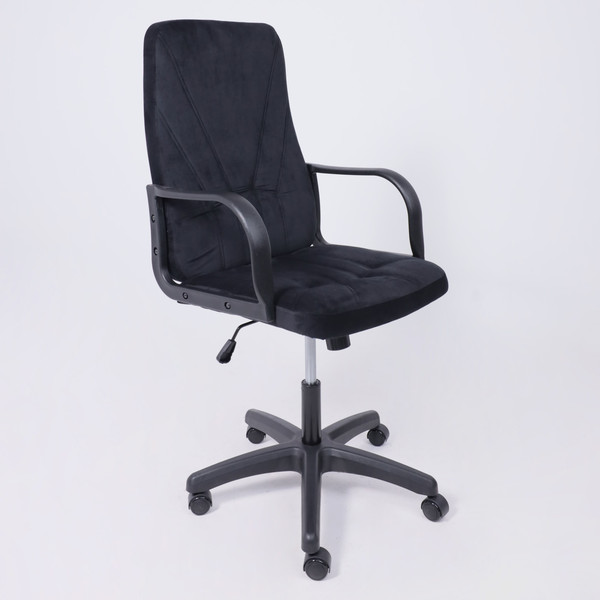 Изображение товара Кресло офисное AksHome Менеджер 01 (Seven 035/велюр черный)