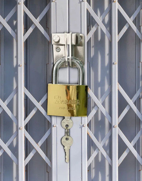 Изображение товара Замок навесной Basara 63мм BS-60 GP (золото, 3 ключа)