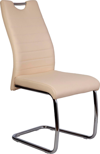 Изображение товара Стул AksHome Ava (кремовый APU-003/хром)