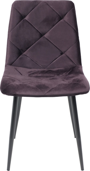 Изображение товара Стул AksHome Gill (сливовый велюр/черный)