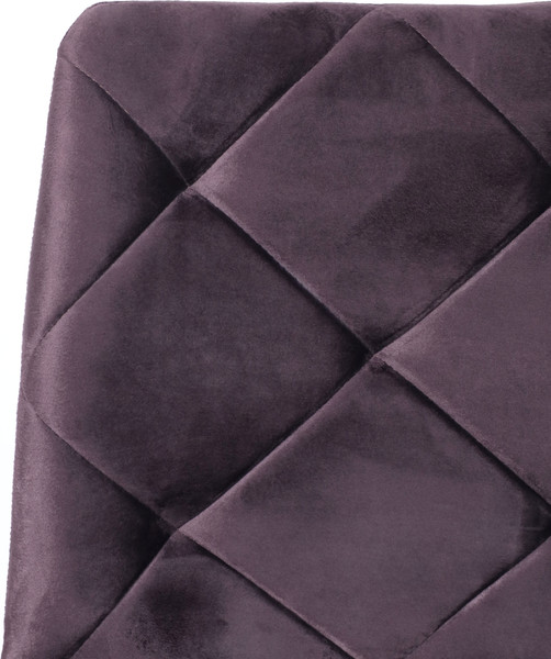 Изображение товара Стул AksHome Gill (сливовый велюр/черный)