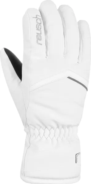 Изображение товара Перчатки лыжные Reusch Marisa / 6431150-1103 (р.6.5, White/Silver)